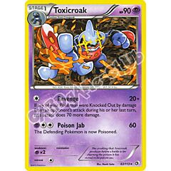063 / 113 Toxicroak rara normale (EN) -NEAR MINT-