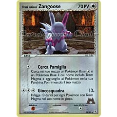 23 / 95 Team Magma Zangoose rara (IT) -NEAR MINT-