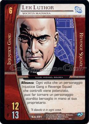 DJL-091 Lex Luthor comune -NEAR MINT-
