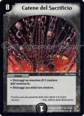 DM-04 Ombre nella Notte Accecante 27/55 Catene del Sacrificio rara -NEAR MINT-