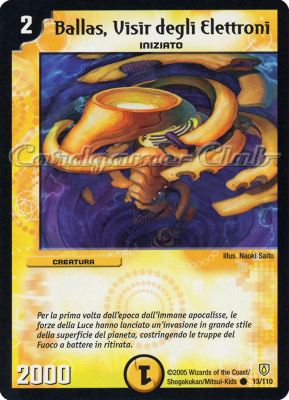 DM-06 Cataclisma dell'Era Invincibile 013/110 Ballas, Visir degli Elettroni comune -NEAR MINT-