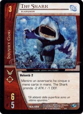 DJL-099 The Shark comune -NEAR MINT-