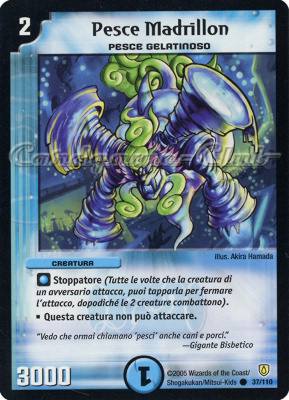 DM-06 Cataclisma dell'Era Invincibile 037/110 Pesce Madrillon comune -NEAR MINT-