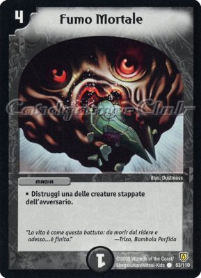 DM-06 Cataclisma dell'Era Invincibile 053/110 Fumo Mortale comune -NEAR MINT-
