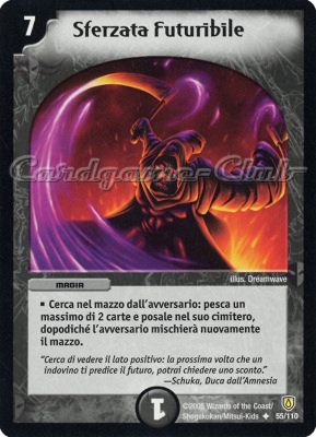 DM-06 Cataclisma dell'Era Invincibile 055/110 Sferzata Futuribile non comune -NEAR MINT-