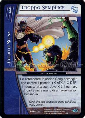 DJL-102 Troppo Semplice comune -NEAR MINT-