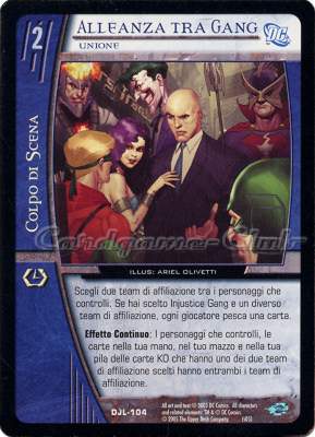 DJL-104 Alleanza tra Gang comune -NEAR MINT-