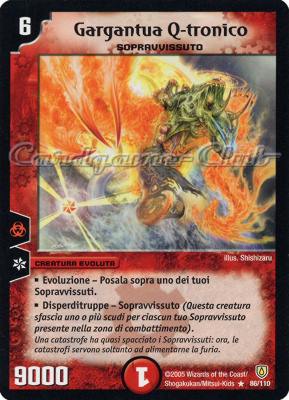DM-06 Cataclisma dell'Era Invincibile 086/110 Gargantua Q-tronico rara -NEAR MINT-