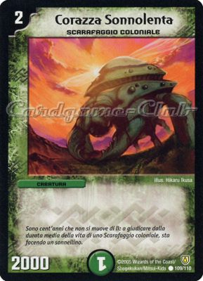 DM-06 Cataclisma dell'Era Invincibile 109/110 Corazza Sonnolenta comune -NEAR MINT-