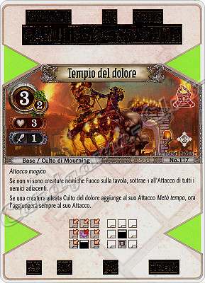 117 Tempio del Dolore non comune -NEAR MINT-