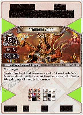 125 Sciamano Zolda molto rara -NEAR MINT-