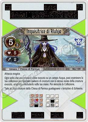 139 Inquisitrice di Aluhja rara -NEAR MINT-
