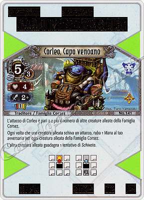 141 Corleo, Capo Venoano molto rara -NEAR MINT-