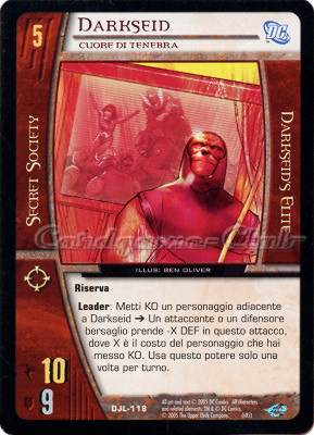 DJL-118 Darkseid comune -NEAR MINT-