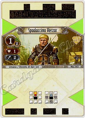 143 Spadaccino Verzas comune -NEAR MINT-