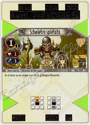 144 Scheletro Spietato comune -NEAR MINT-