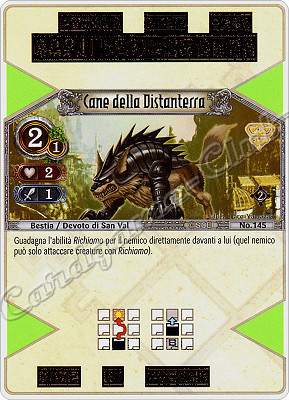 145 Cane della Distanterra comune -NEAR MINT-