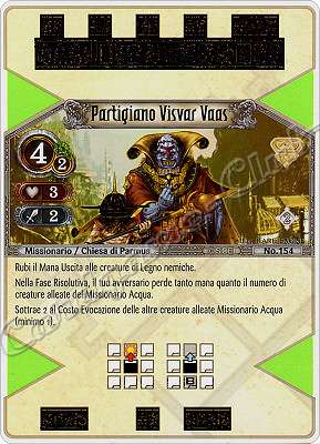 154 Partigiano Visvar Vaas non comune -NEAR MINT-