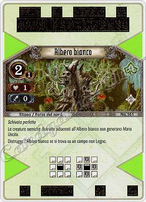 161 Albero Bianco non comune -NEAR MINT-