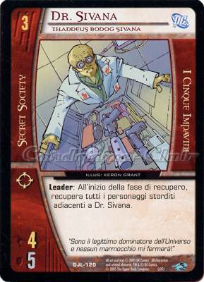 DJL-120 Dr. Sivana comune -NEAR MINT-