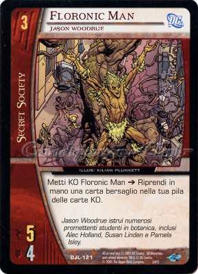 DJL-121 Floronic Man comune -NEAR MINT-