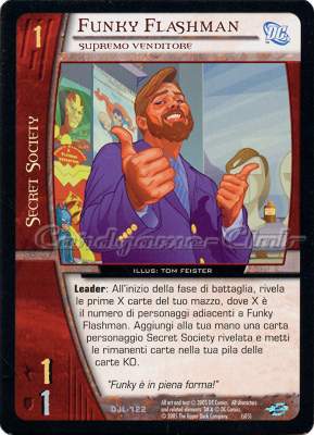 DJL-122 Funky Flashman non comune -NEAR MINT-