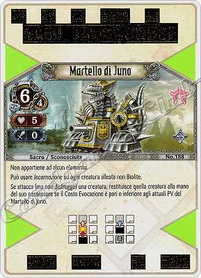 188 Martello di Juno rara -NEAR MINT-