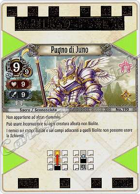 190 Pugno di Juno molto rara -NEAR MINT-