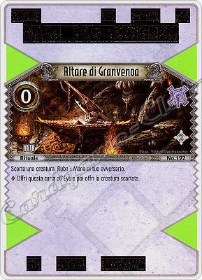 192 Altare di Granvenoa non comune -NEAR MINT-