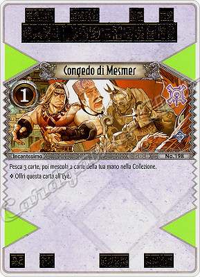 198 Congedo di Mesmer rara -NEAR MINT-