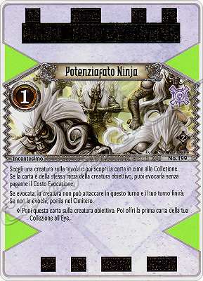 199 Potenziafato Ninja comune -NEAR MINT-