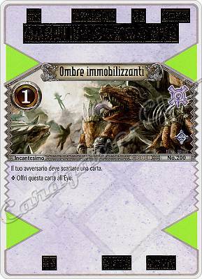 200 Ombre Immobilizzanti rara -NEAR MINT-