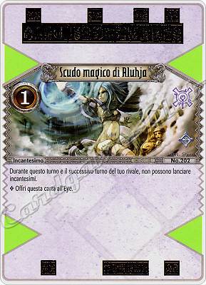 202 Scudo Magico di Aluhja rara -NEAR MINT-