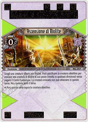 207 Ascensione Biolite molto rara -NEAR MINT-