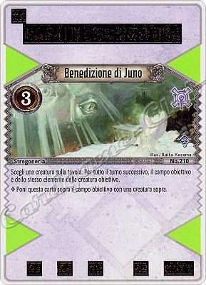210 Benedizione di Juno rara -NEAR MINT-