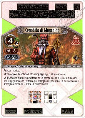 219 Cenobita di Mourning comune -NEAR MINT-