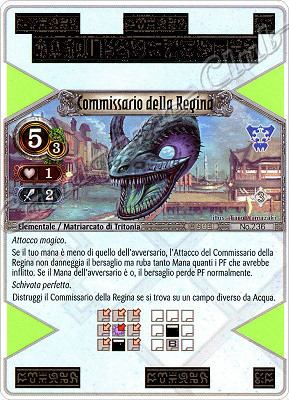 236 Commissario della Regina non comune -NEAR MINT-