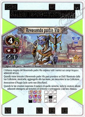 240 Reverendo Padre Vlo molto rara -NEAR MINT-