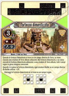 248 Fortezza Dimenticata non comune -NEAR MINT-