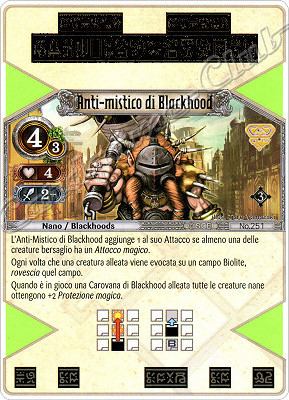 251 Anti-Mistico di Blackhood comune -NEAR MINT-
