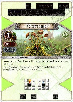 260 Narcotrappola comune -NEAR MINT-