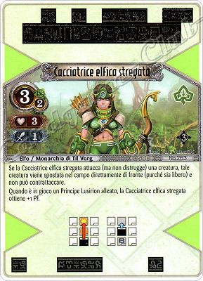 263 Cacciatrice Elfica Stregata comune -NEAR MINT-