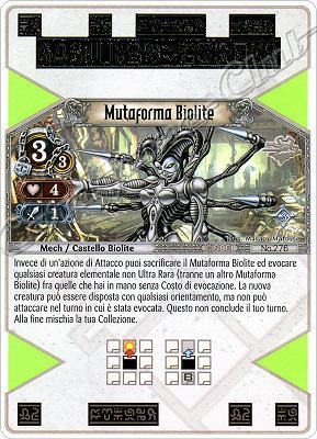 276 Mutaforma Biolite rara -NEAR MINT-