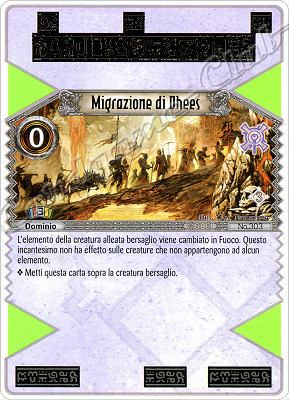 303 Migrazione di Dhees non comune -NEAR MINT-