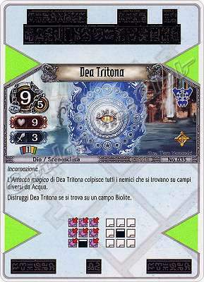 035 Dea Tritona molto rara -NEAR MINT-