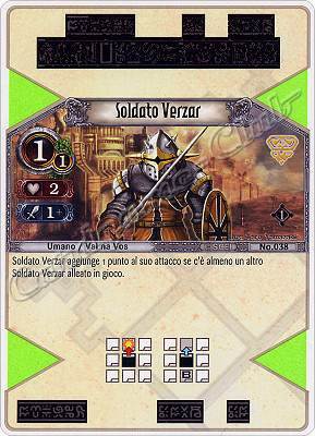 038 Soldato Verzar comune -NEAR MINT-