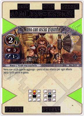 041 Nano con Ascia Gigante comune -NEAR MINT-