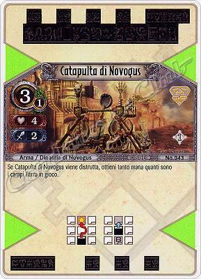 043 Catapulta di Novogus non comune -NEAR MINT-