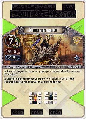 049 Drago non-Morto rara -NEAR MINT-