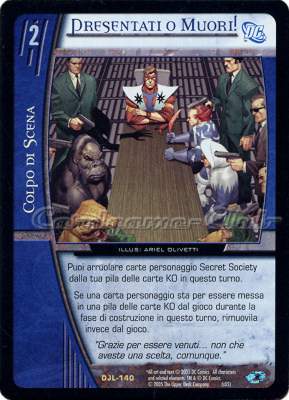 DJL-140 Presentati o Muori! rara -NEAR MINT-